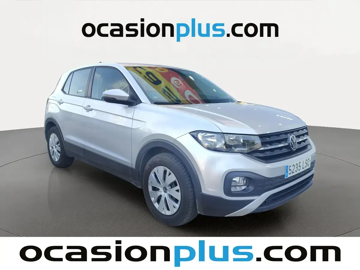 Usado VW T-Cross Edition 95 CV (69 kW) 2021 Gris plata SUV