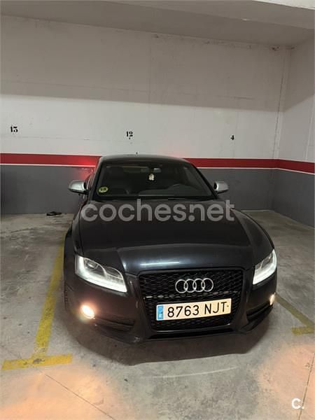 Usado Audi A5 190 CV (139 kW) 2008 Negro Coupe