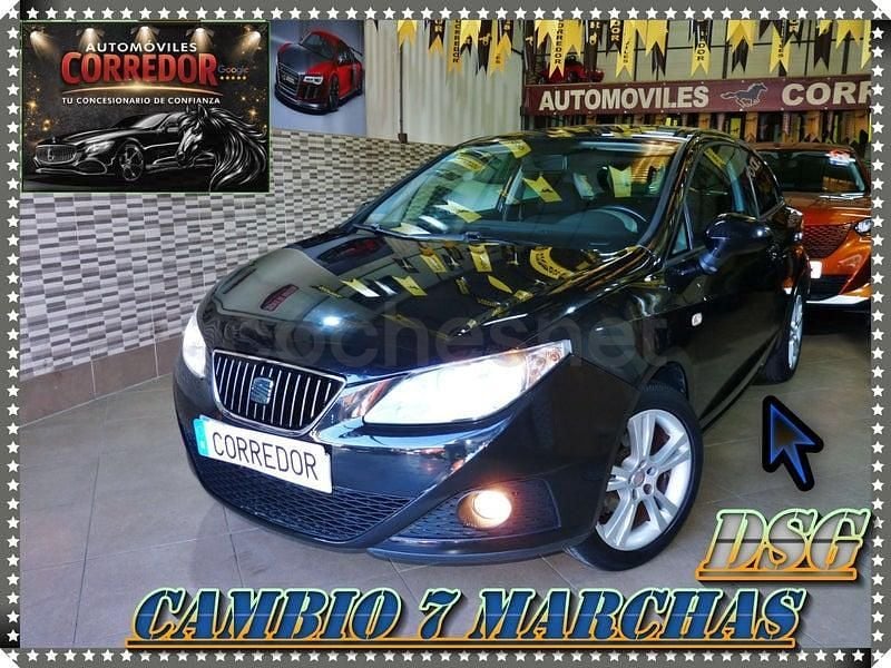 Usado Seat Ibiza SC Sport 105 CV (77 kW) 2010 Negro Utilitario