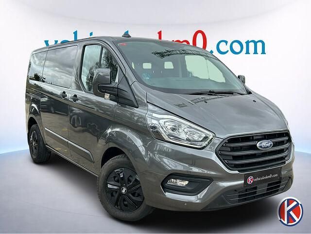 Usado Ford Transit Custom Trend 130 CV (95 kW) 2023 Gris Familiar
