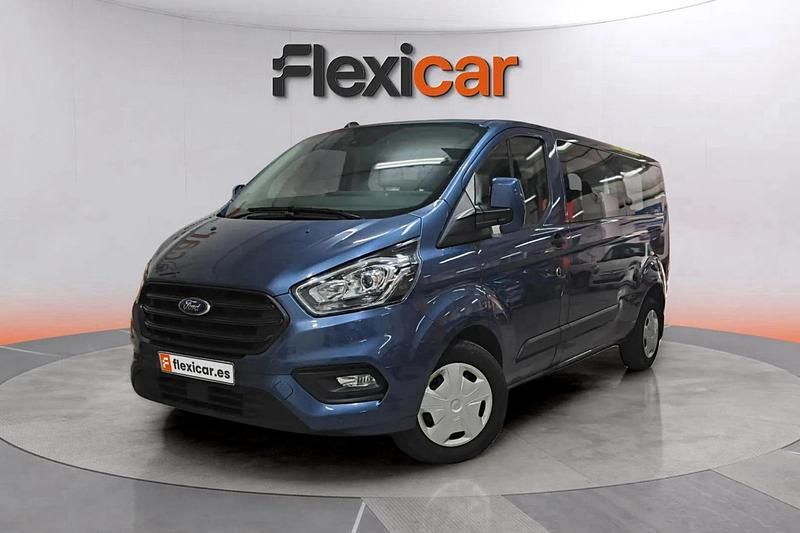 Usado Ford Transit Custom Titanium 136 CV (100 kW) 2023 Azul Monovolumen