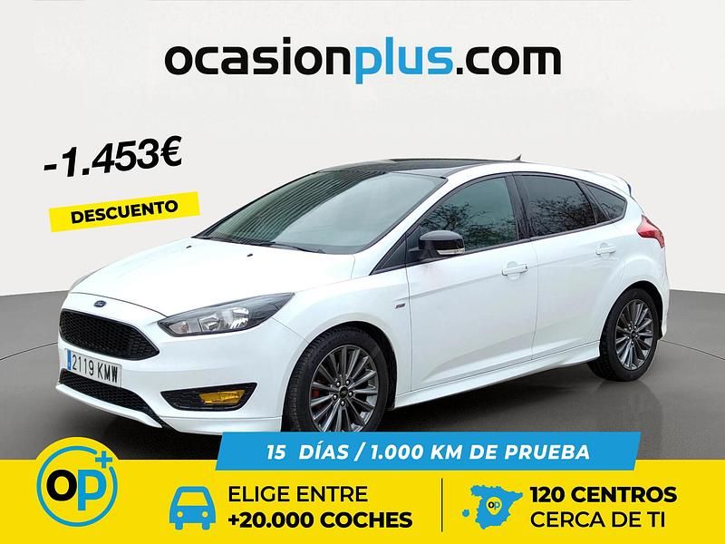 Usado Ford Focus ST-Line 125 CV (91 kW) 2018 Blanco