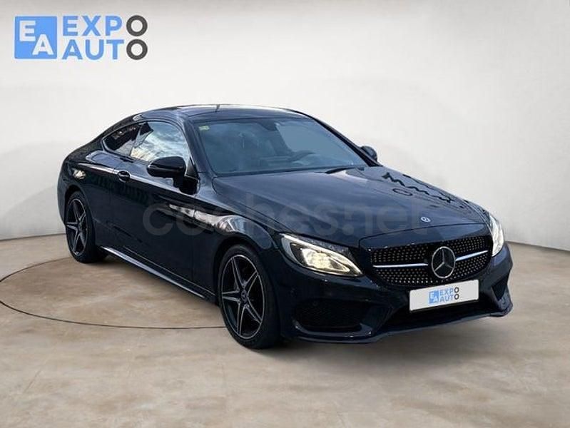 Usado Mercedes C220 194 CV (142 kW) 2018 Negro Coupe