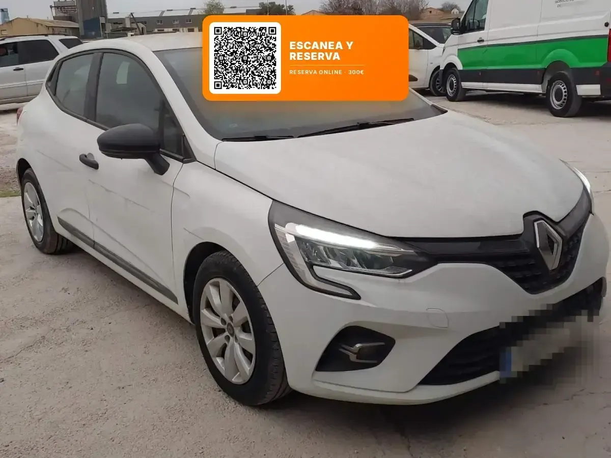 Usado Renault Clio V Business 100 CV (73 kW) 2020 Blanco Utilitario