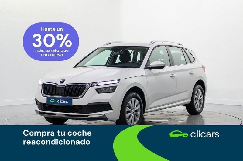 Blanco Usado 2021 Skoda Kamiq Ambition SUV | 15.990 € (Precio justo) - Imagen 1/4