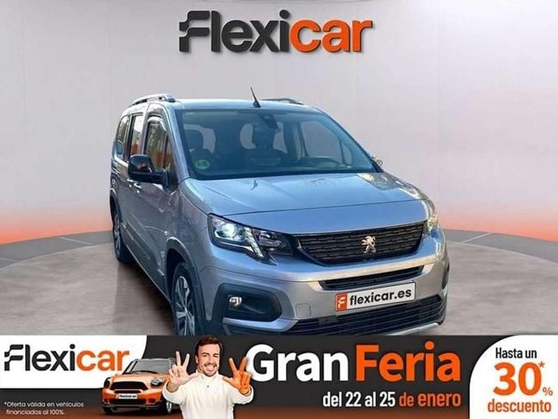 Usado Peugeot Rifter GT-line 131 CV (96 kW) 2020 Gris Monovolumen