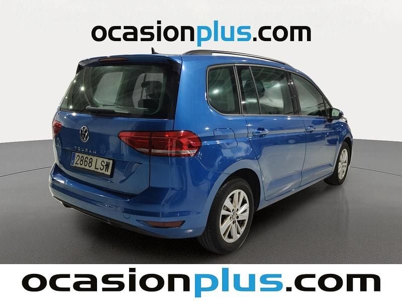 Usado VW Touran Business 122 CV (89 kW) 2021 Azul Monovolumen