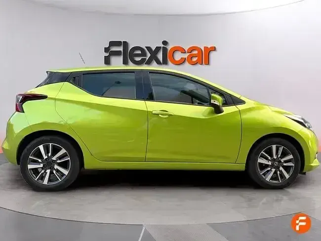 Usado Nissan Micra Acenta 71 CV (52 kW) 2018 Verde Utilitario