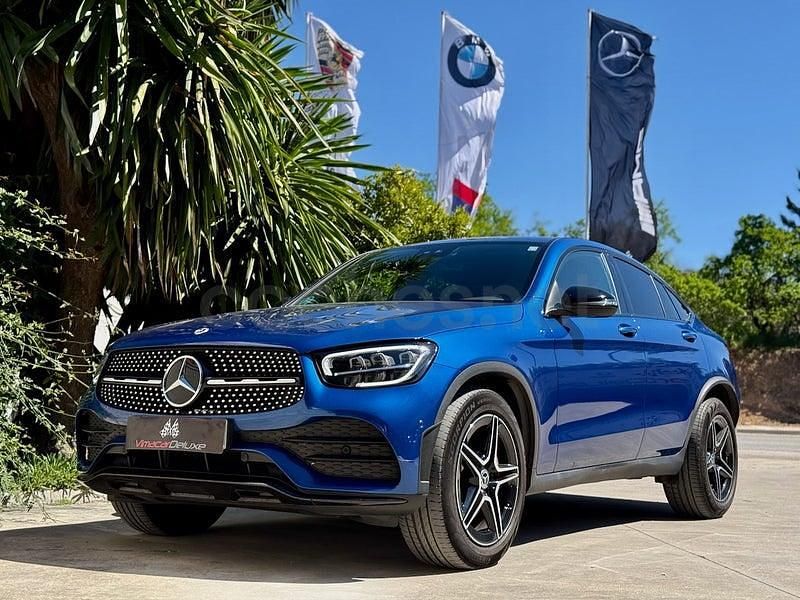 Usado Mercedes GLC220 194 CV (142 kW) 2023 Azul Coupe