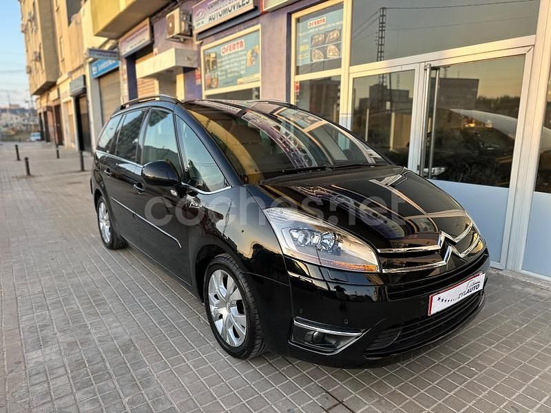 Negro Usado 2009 Citroën Grand C4 Picasso Exclusive Monovolumen | 4990 € (Precio justo) - Imagen 1/4