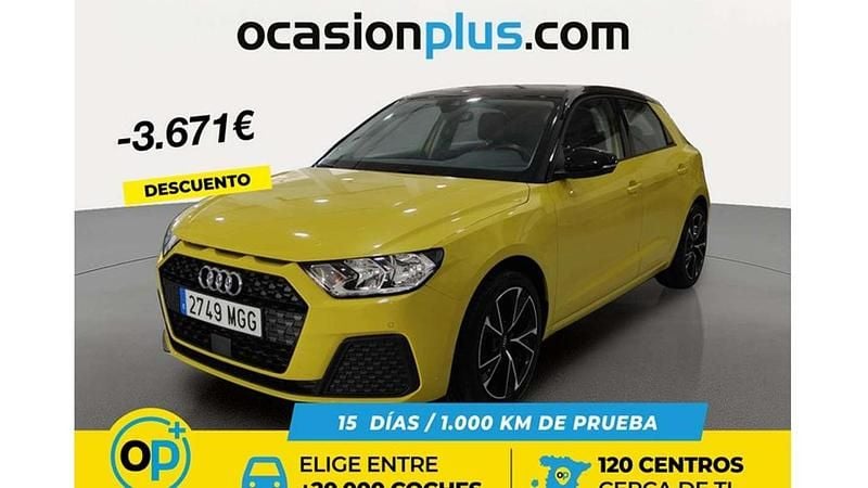 Amarillo Usado 2023 Audi A1 Sportback Utilitario | 16.164 € (Super precio) - Imagen 1/4