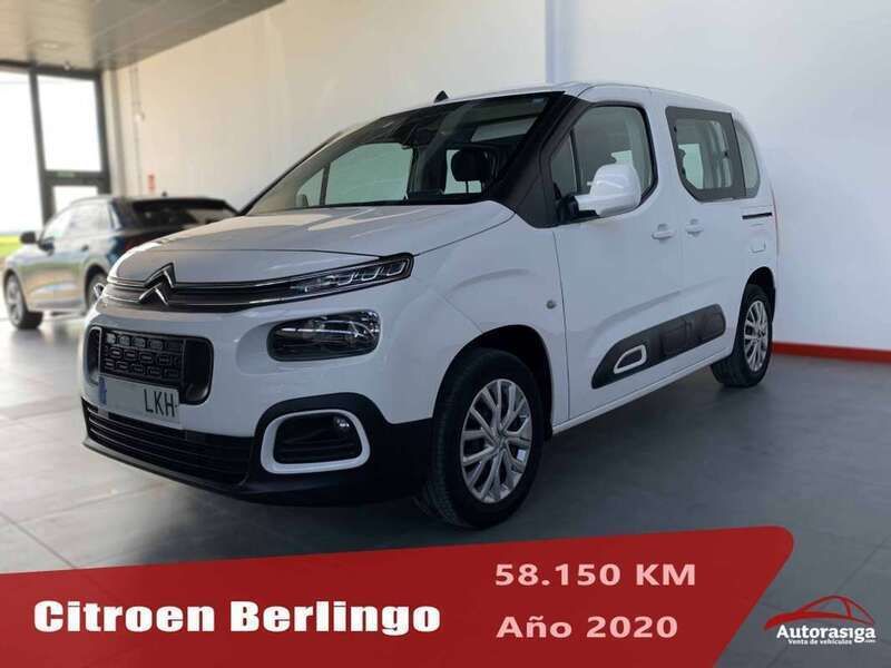 Blanco Usado 2020 Citroën Berlingo Feel Monovolumen | 19.600 € (Caro) - Imagen 1/4