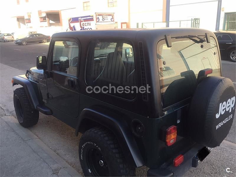 Usado Jeep Wrangler 177 CV (130 kW) 2001 Verde SUV