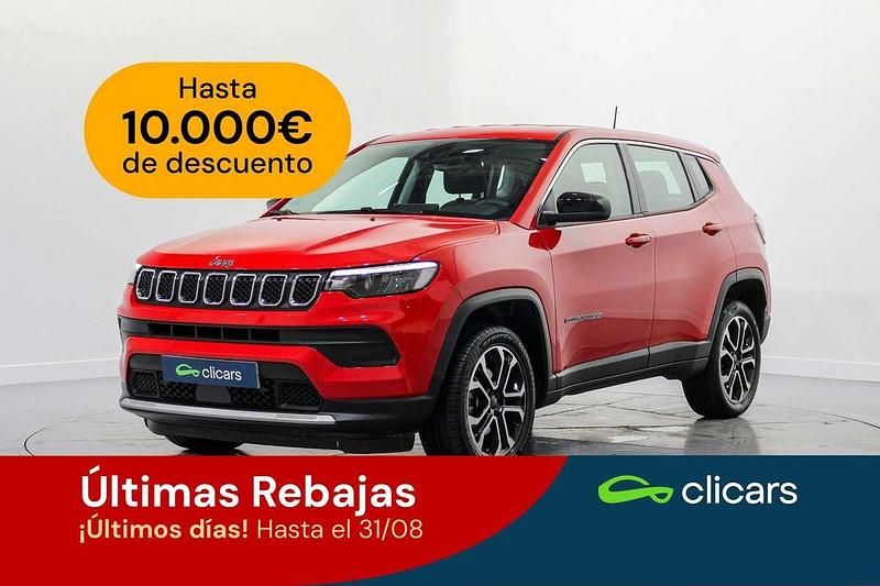 Rojo Usado 2024 Jeep Compass Altitude SUV | 21.990 € (Super precio) - Imagen 1/4