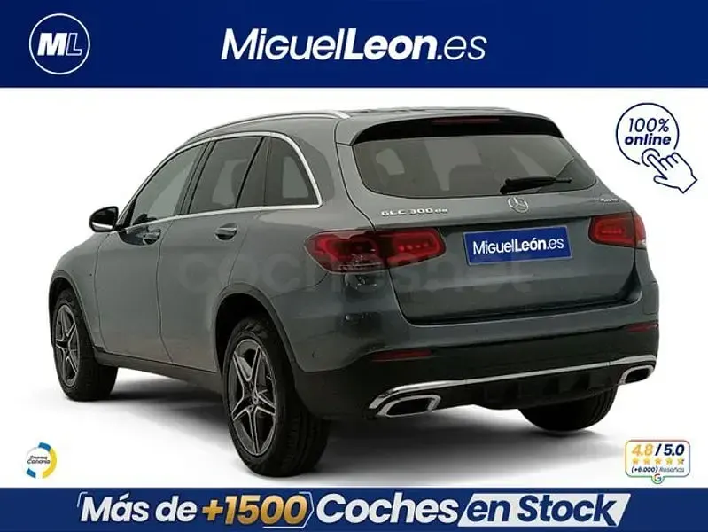 Usado Mercedes GLC300 258 CV (189 kW) 2021 Gris / plata SUV