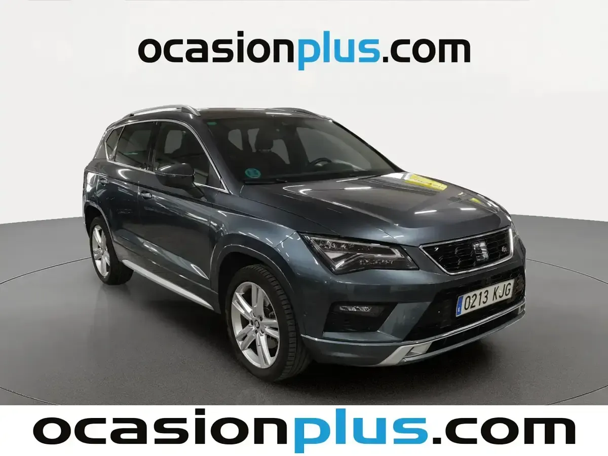 Usado Seat Ateca FR 150 CV (110 kW) 2018 Gris SUV