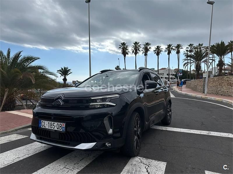 Negro Usado 2023 Citroën C5 Aircross PureTech SUV | 22.999 € (Precio justo) - Imagen 1/4