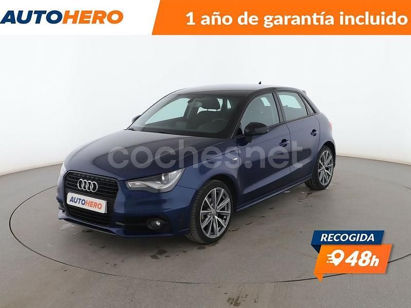 Azul Usado 2015 Audi A1 Sportback Attraction Utilitario | 13.299 € (Precio justo) - Imagen 1/3