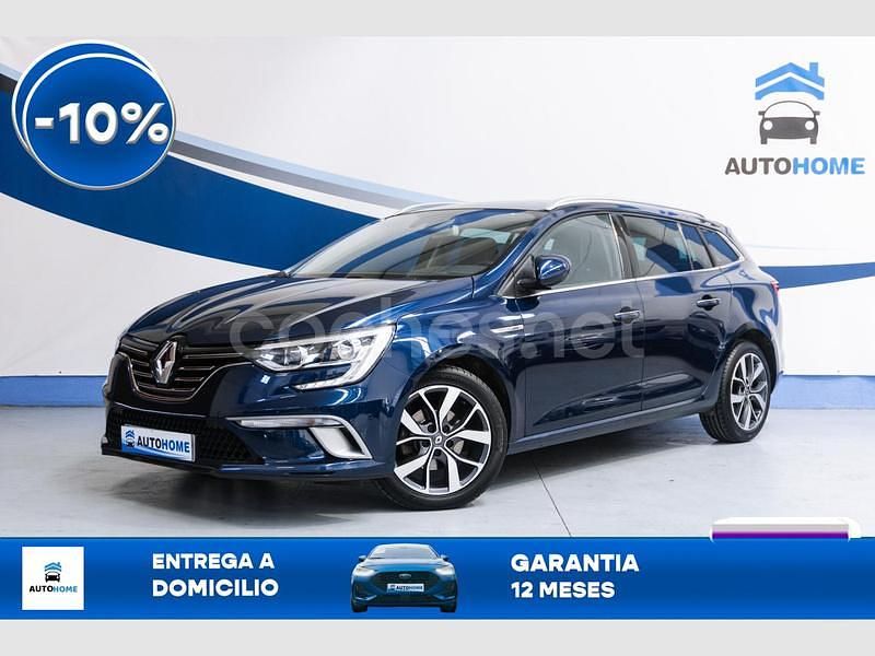 Azul Usado 2017 Renault Mégane GrandTour Bose Edition Familiar | 15.450 € (Un poco caro) - Imagen 1/4