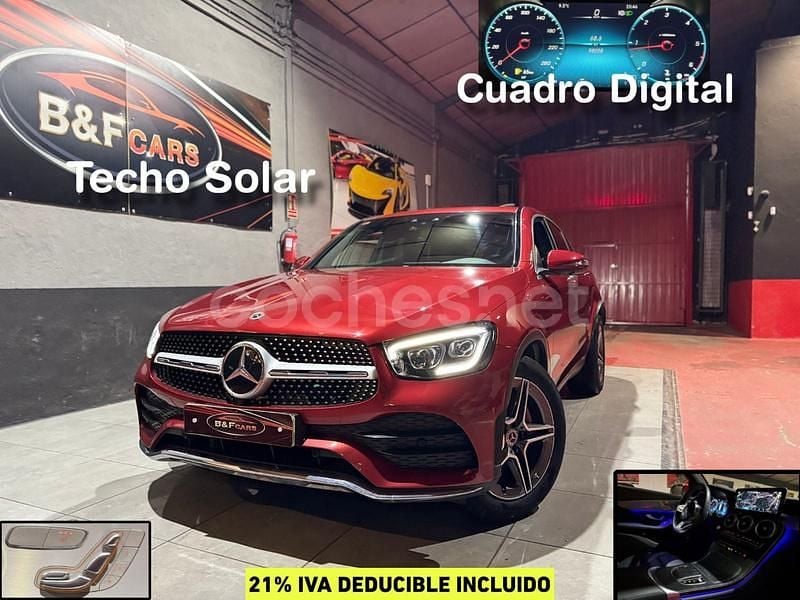 Granate Usado 2021 Mercedes GLC300 Coupe | 41.990 € (Super precio) - Imagen 1/4