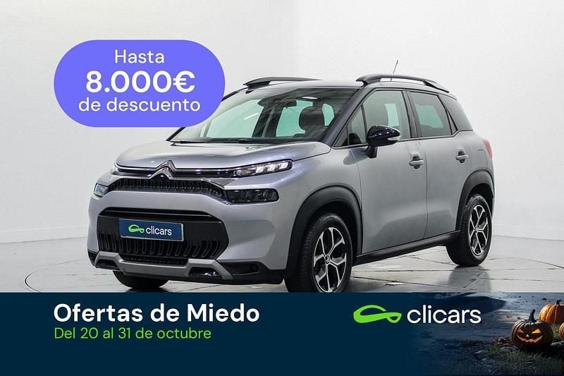 Gris Usado 2024 Citroën C3 Aircross PureTech SUV | 14.490 € (Precio justo) - Imagen 1/4