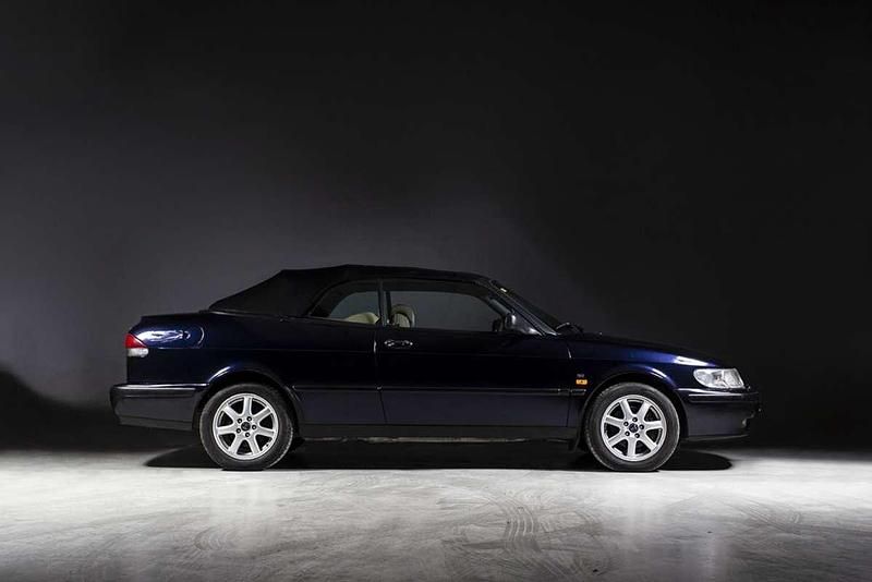 Usado Saab 9-3 Cabriolet 131 CV (96 kW) 1998 Azul Descapotable