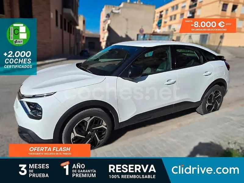 Blanco Usado 2023 Citroën C4 Feel Berlina | 16.990 € (Buen precio) - Imagen 1/3