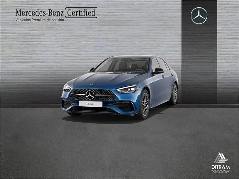 Azul Usado 2025 Mercedes C220 Berlina | 48.500 € (Precio justo) - Imagen 1/4
