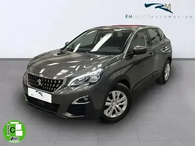 Usado Peugeot 3008 Active 130 CV (95 kW) 2017 Gris SUV