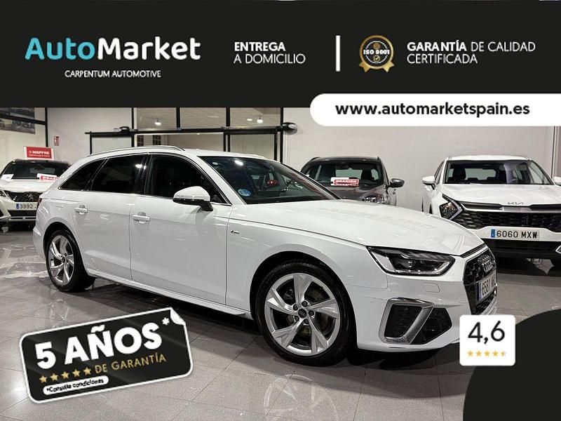 Usado Audi A4 S-Line 150 CV (110 kW) 2023 Blanco Familiar