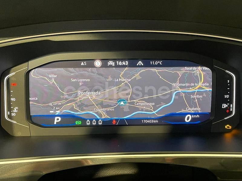 Usado VW Tiguan R-line 200 CV (147 kW) 2022 Azul SUV