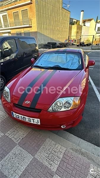 Rojo Usado 2002 Hyundai Coupé Coupe | 3000 € (Precio justo) - Imagen 1/4