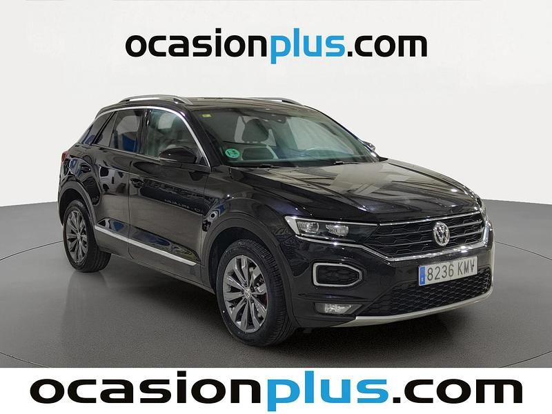 Usado VW T-Roc Sportline 150 CV (110 kW) 2018 Negro SUV