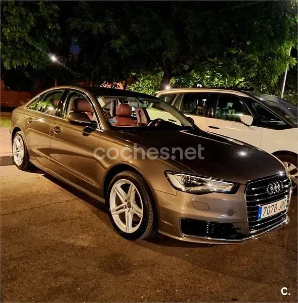 Usado Audi A6 190 CV (139 kW) 2015 Beige Berlina