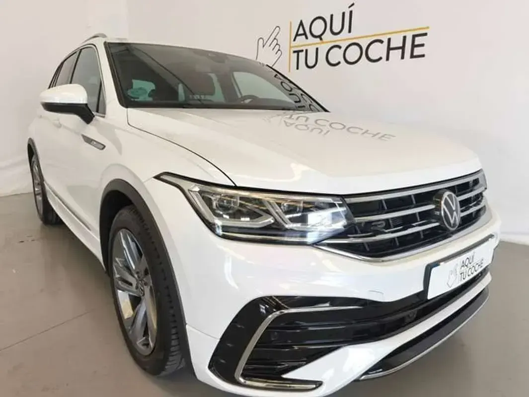 Usado VW Tiguan R-line 150 CV (110 kW) 2023 Blanco SUV