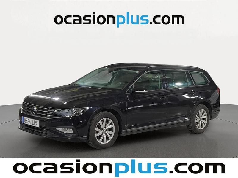 Negro Usado 2021 VW Passat Business Familiar | 22.719 € (Precio justo) - Imagen 1/4
