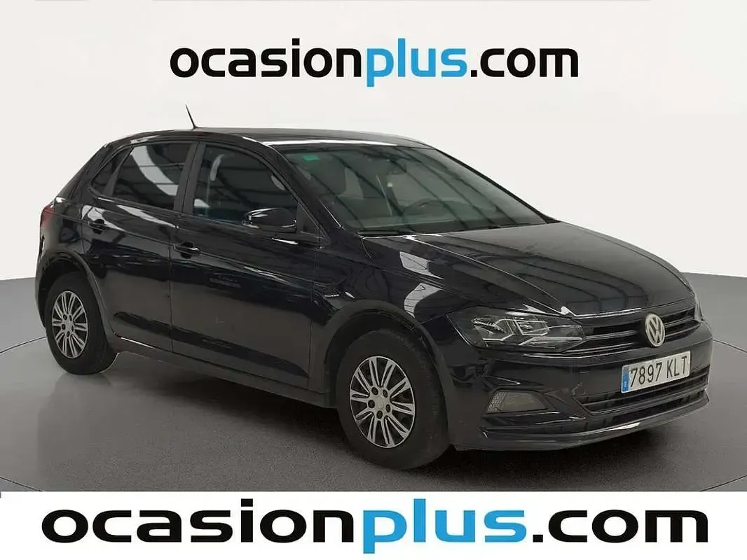 Usado VW Polo Edition 75 CV (55 kW) 2018 Negro Utilitario