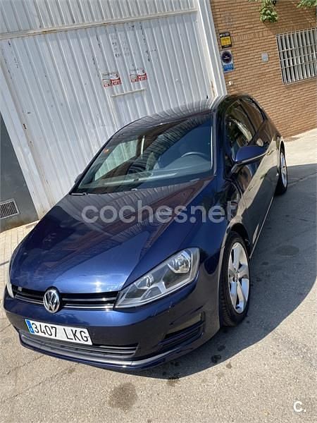 Usado VW Golf VII Edition 105 CV (77 kW) 2013 Azul Berlina