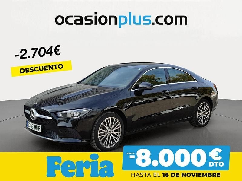 Negro Usado 2022 Mercedes CLA250e Berlina | 29.750 € (Super precio) - Imagen 1/4