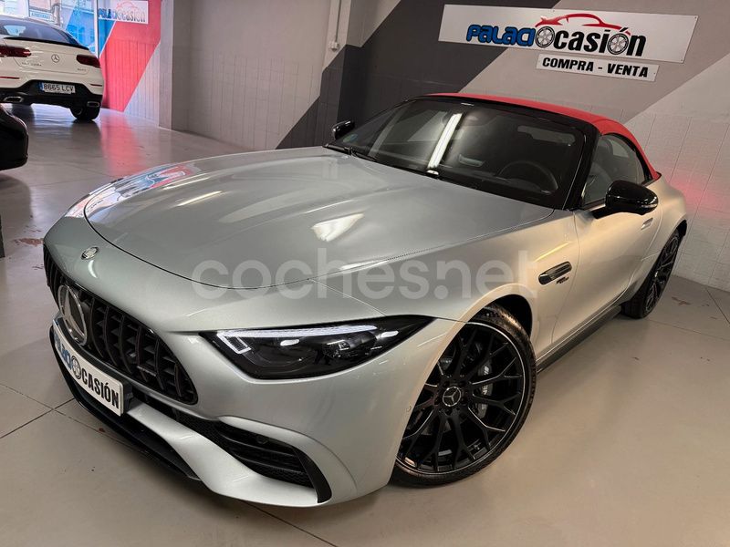 Gris / plata Usado 2023 Mercedes SL43 AMG AMG Descapotable | 117.990 € - Imagen 1/4