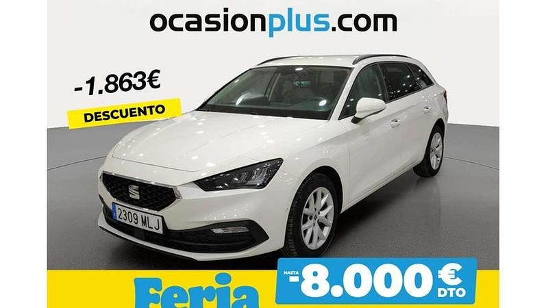 Blanco Usado 2023 Seat Leon ST Style Familiar | 17.810 € (Precio justo) - Imagen 1/4