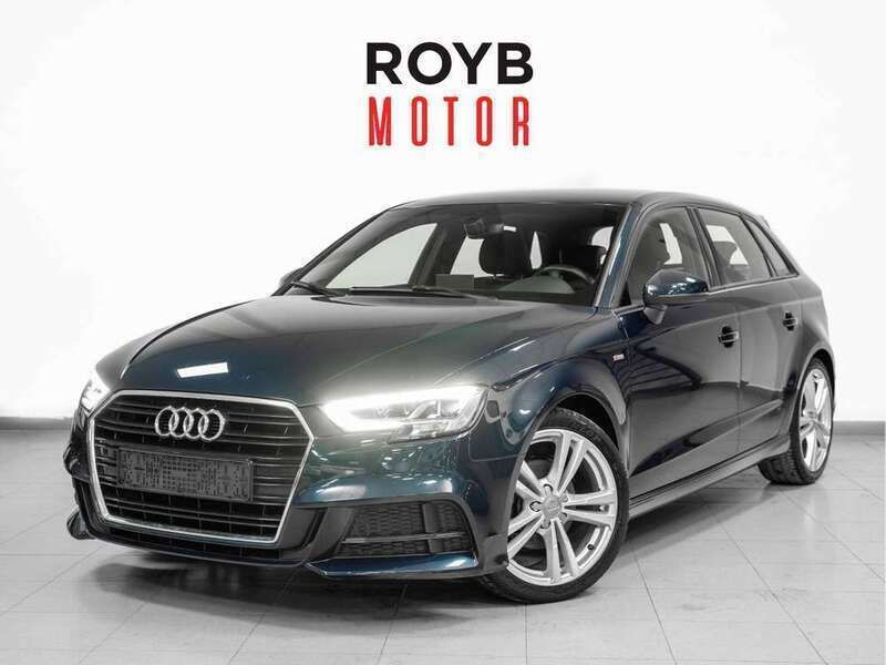 Azul Usado 2019 Audi A3 Sportback S-Line Utilitario | 23.890 € (Un poco caro) - Imagen 1/4