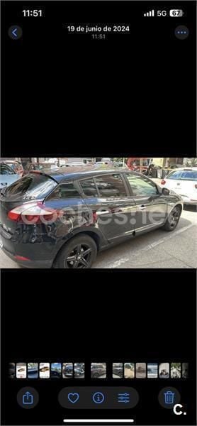 Negro Usado 2016 Renault Mégane III Intens Berlina | 7000 € (Buen precio) - Imagen 1/4