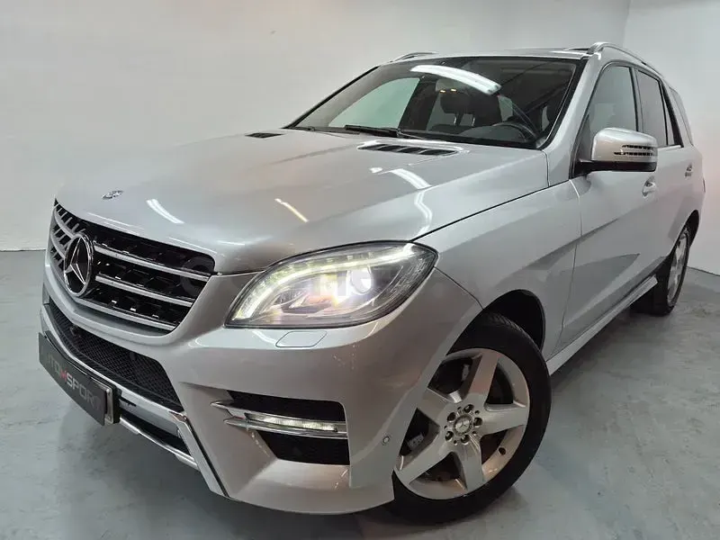 Usado Mercedes ML350 258 CV (189 kW) 2014 Gris / plata SUV