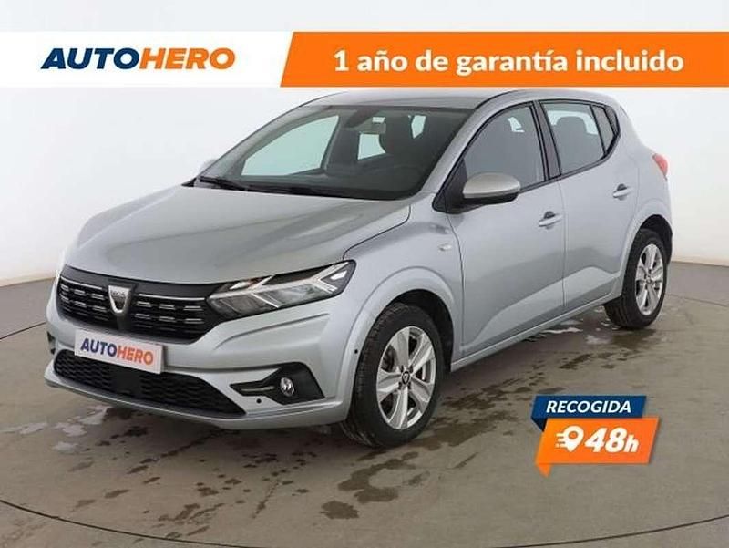 Plateado Usado 2022 Dacia Sandero Comfort Utilitario | 13.809 € (Precio justo) - Imagen 1/3