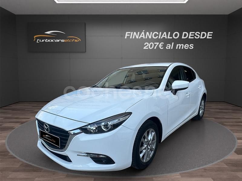 Blanco Usado 2018 Mazda 3 Berlina | 14.990 € (Precio justo) - Imagen 1/4