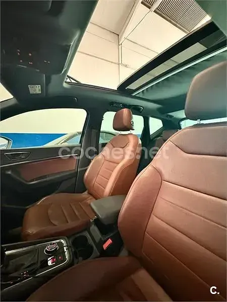 Usado Seat Ateca 4Drive 190 CV (139 kW) 2017 Negro SUV