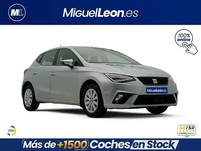 Usado Seat Ibiza Style 110 CV (80 kW) 2023 Gris Utilitario