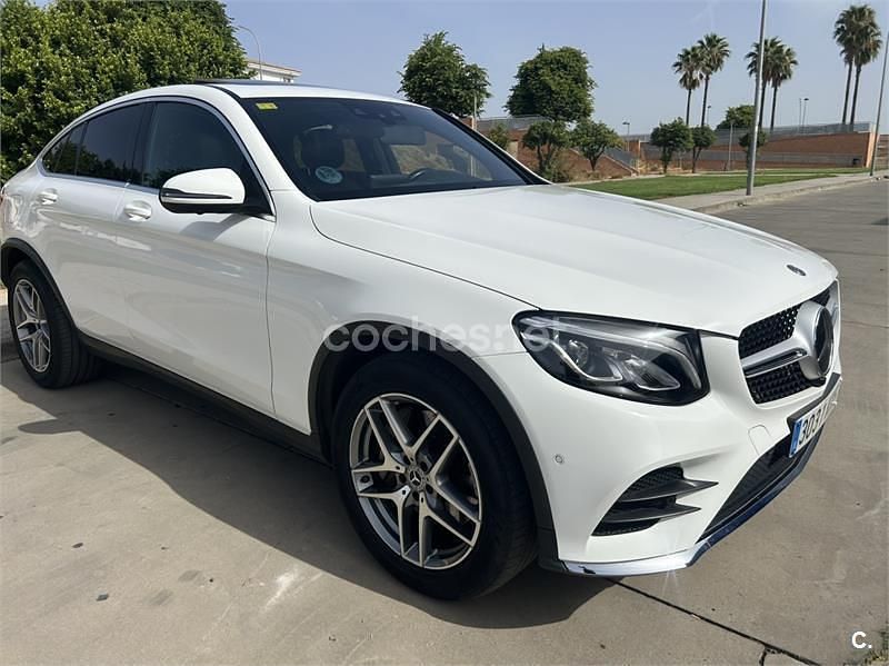 Usado Mercedes GLC220 194 CV (142 kW) 2019 Blanco Coupe