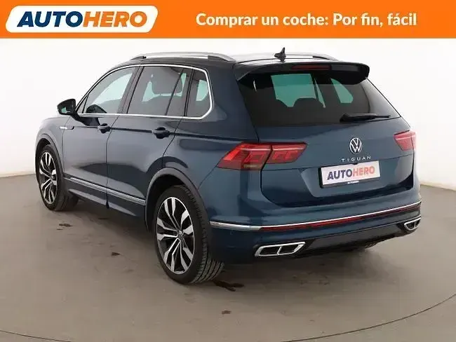 Usado VW Tiguan R-line 150 CV (110 kW) 2021 Verde SUV